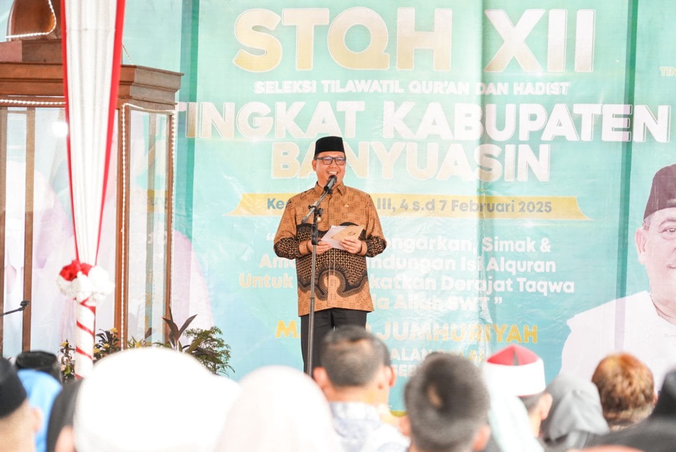 Pj Bupati Banyuasin: STQH adalah Ajang Lomba Kebaikan dan Keteladanan
