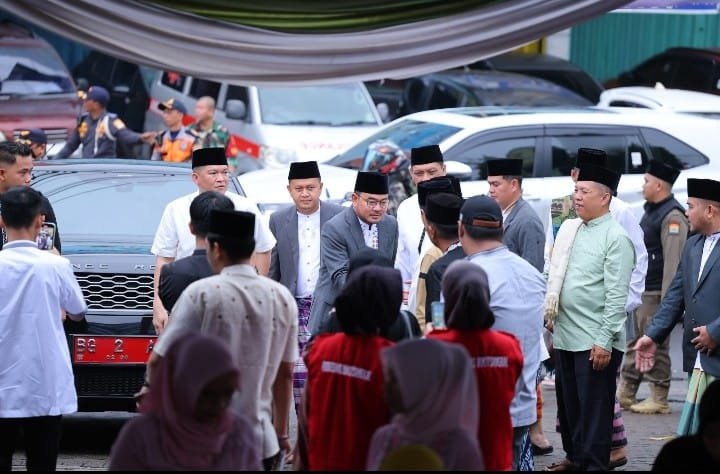 Ratu Dewa dan Wakil Walikota Prima Salam Gelar Halal Bihalal Bersama Masyarakat