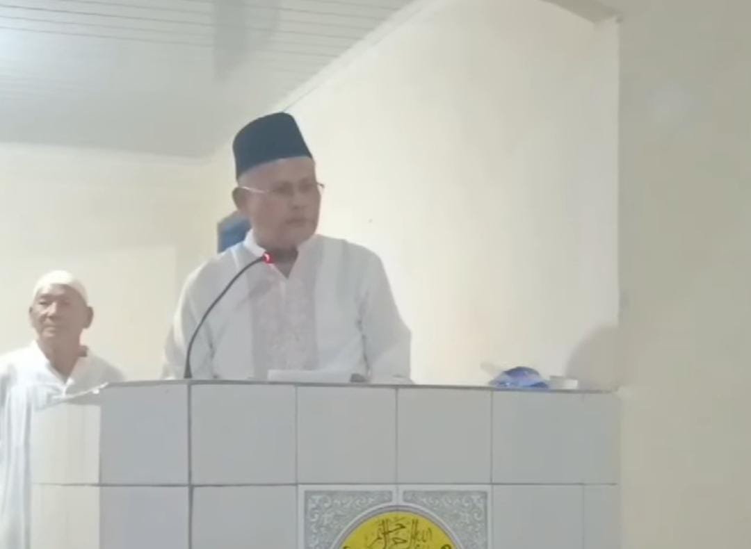 Safari Ramadhan di Patih Galung, Wali Kota Prabumulih Serahkan Bantuan untuk Masjid Al-Hijrah