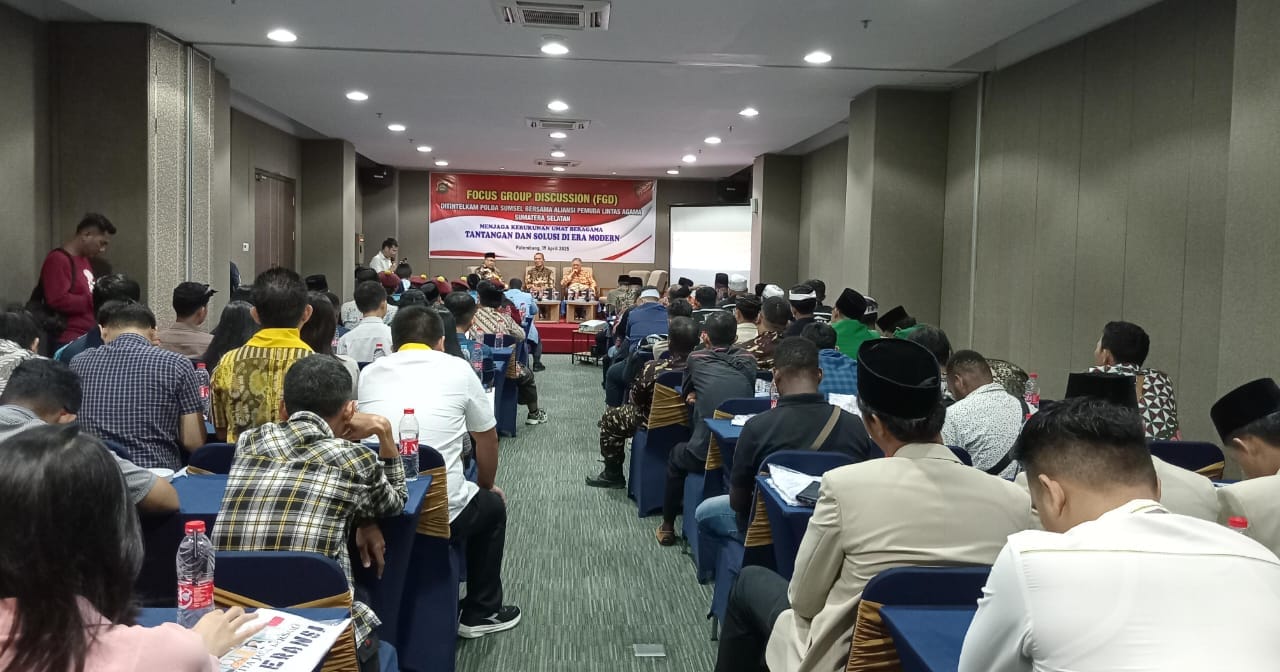 Polda Sumsel Gelar FGD, Tekankan Pentingnya Toleransi dan Kerukunan Umat Beragama