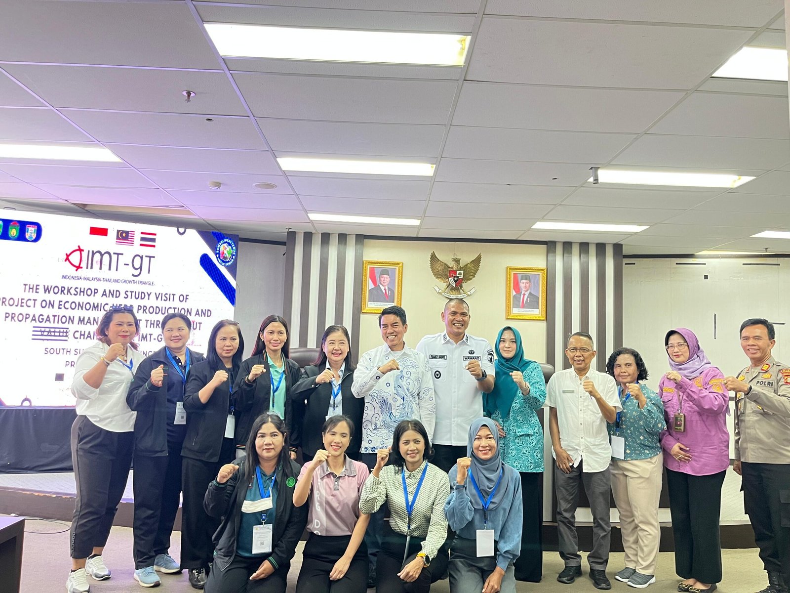 Prabumulih Terima Kunjungan Delegasi Indonesia, Malaysia, dan Thailand Bahas Pertanian Terpadu
