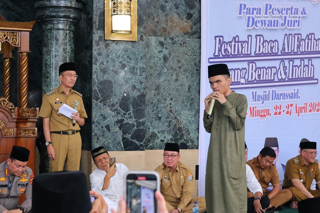 Wali Kota Palembang Buka Lomba Baca Al-Fatihah: Bentuk Generasi Qur’ani