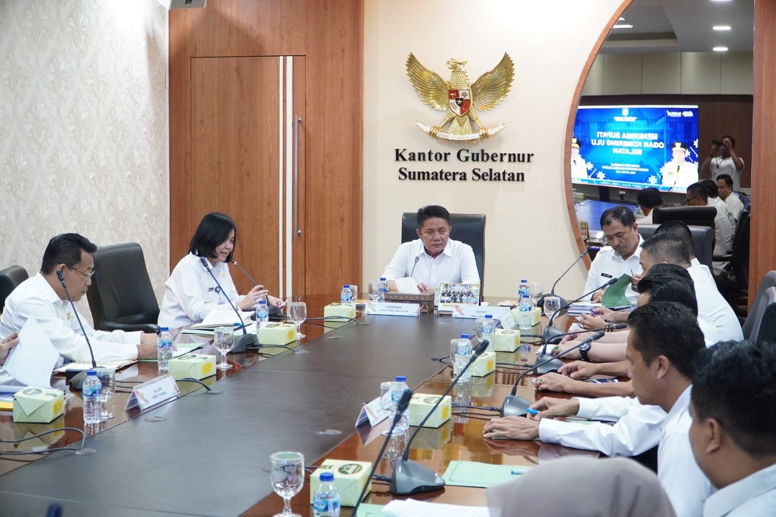 Gubernur Sumsel Terima Usulan BKK Rp208 Miliar dari OKU Selatan untuk 41 Program Prioritas