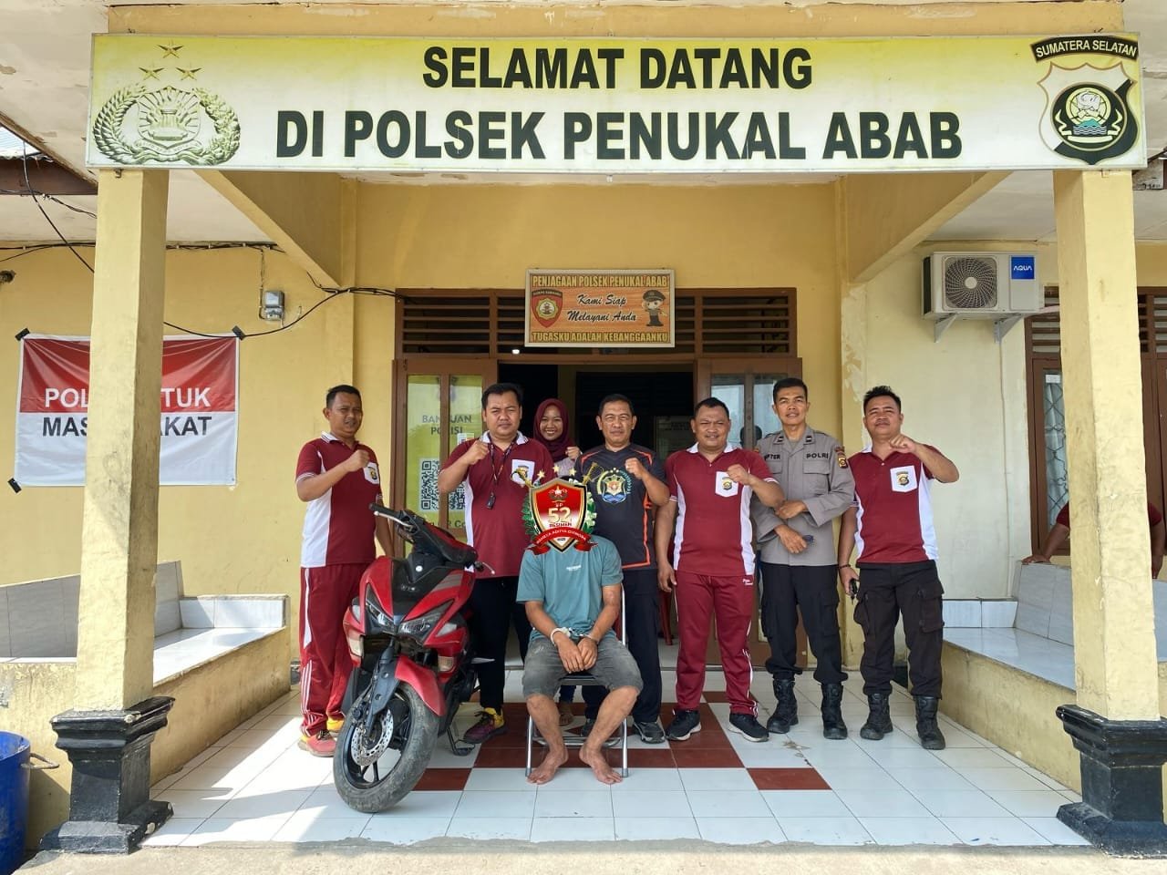 Tim Srigala Polsek Penukal Abab Berhasil Ringkus Pelaku Curanmor di Sukaraja