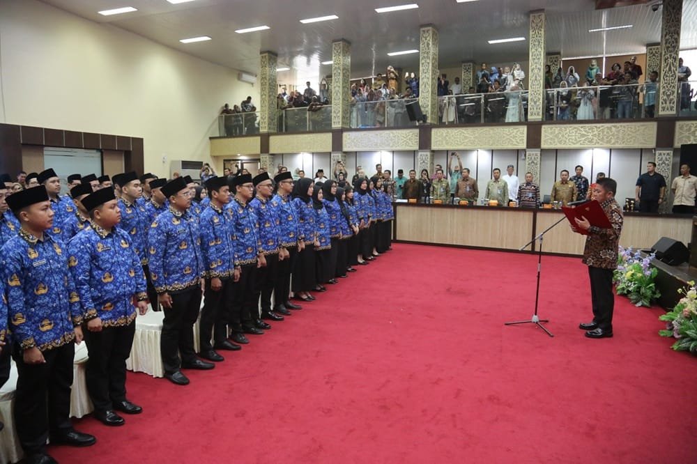 Gubernur Herman Deru Resmikan 101 CPNS Pemprov Sumsel Formasi 2024