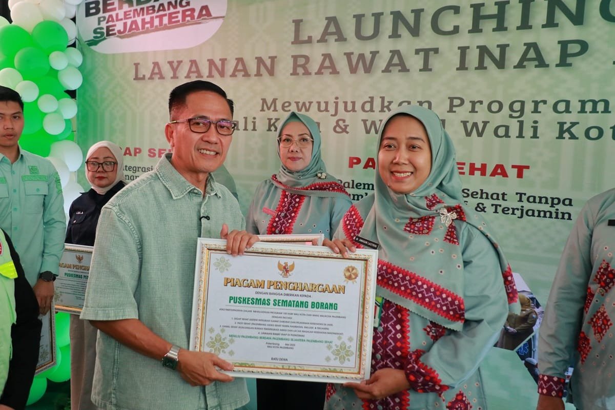 Di Bawah Kepemimpinan Ratu Dewa, Palembang Luncurkan Layanan Kesehatan 24 Jam