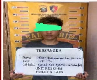 Residivis Curat yang Sangat Meresahkan Kembali di Tangkap Polsek Lais