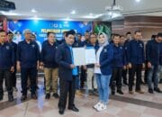 Pelantikan PWI Muba, Bupati H M Toha Ingatkan Peran Strategis Pers