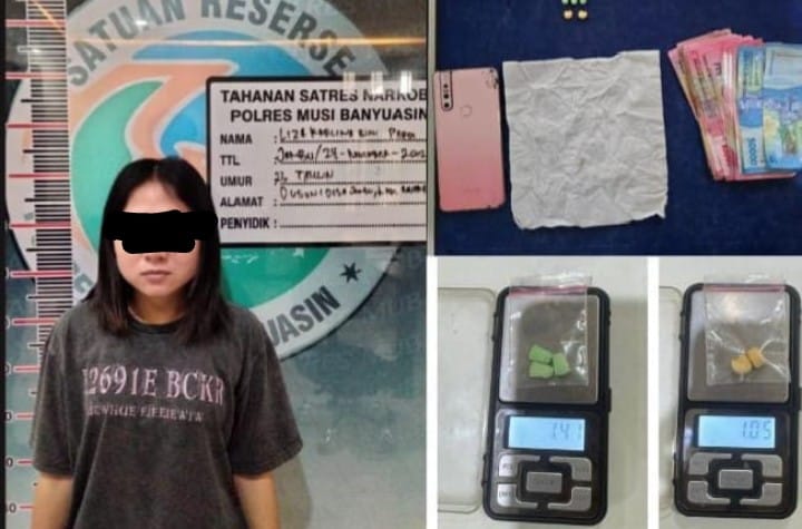 Baru Sepekan Menjabat, Kasat Narkoba Muba Ringkus Lima Pengedar Narkoba