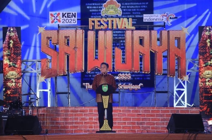 Gubernur Herman Deru Resmi Buka Festival Sriwijaya ke-33 di Monpera Palembang