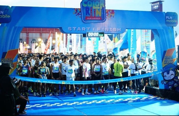 Gubernur Sumsel Apresiasi Color Run PLN, Energi Positif untuk Masyarakat