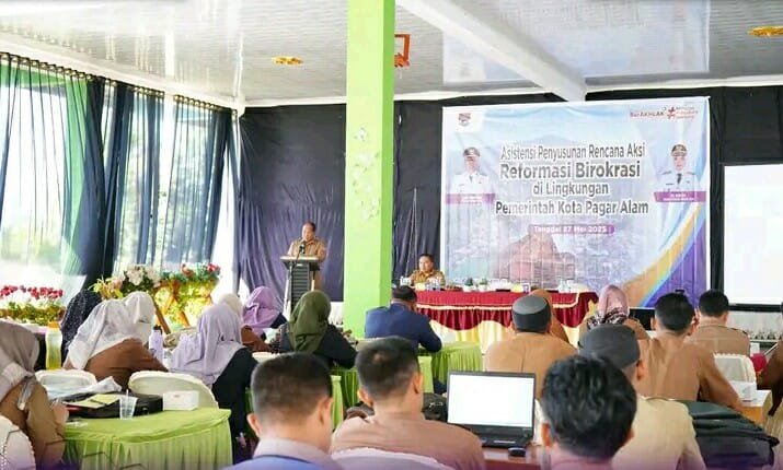 Pj Sekda Pagaralam Optimis Tren Reformasi Birokrasi Kota Terus Meningkat