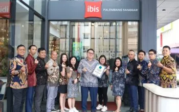Ibis Palembang Sanggar Ukir Sejarah, Hotel Pertama di Palembang Raih Sertifikasi Green Key Internasional