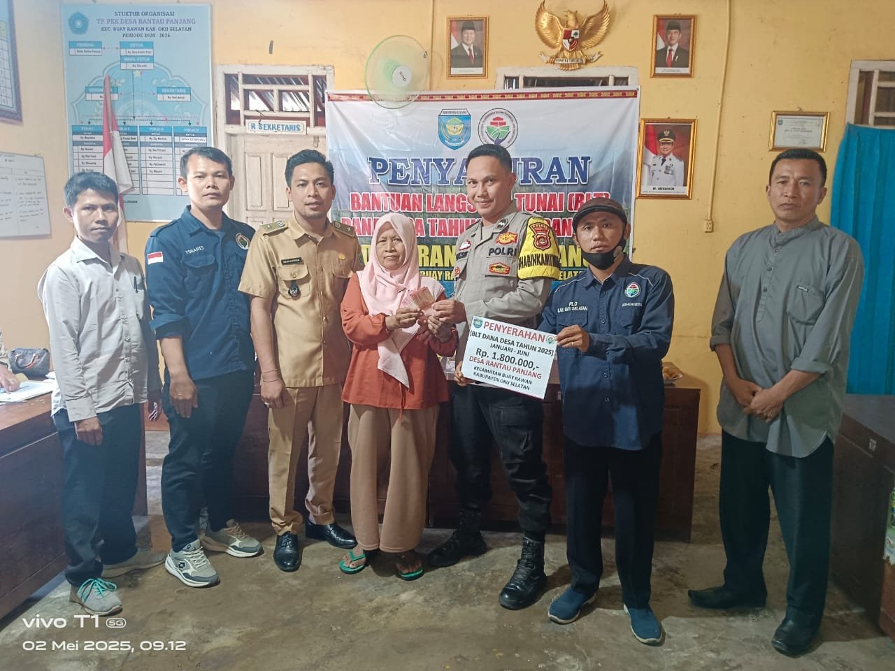 Warga Puji Kepemimpinan Dedi Hartoni, Pembangunan Desa Rantau Panjang Melesat