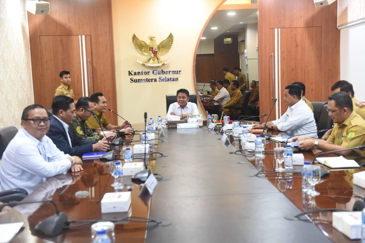 Gubernur Sumsel Tandatangani Kesepakatan Pembagian Saham Participating Interest WK Rimau