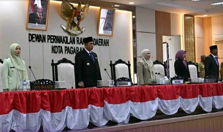 Wali Kota Pagar Alam Sampaikan Raperda LPP APBD 2024 di Rapat Paripurna DPRD