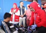 Damkar Palembang dan PMI Himpun 150 Kantong Darah dalam Aksi Donor
