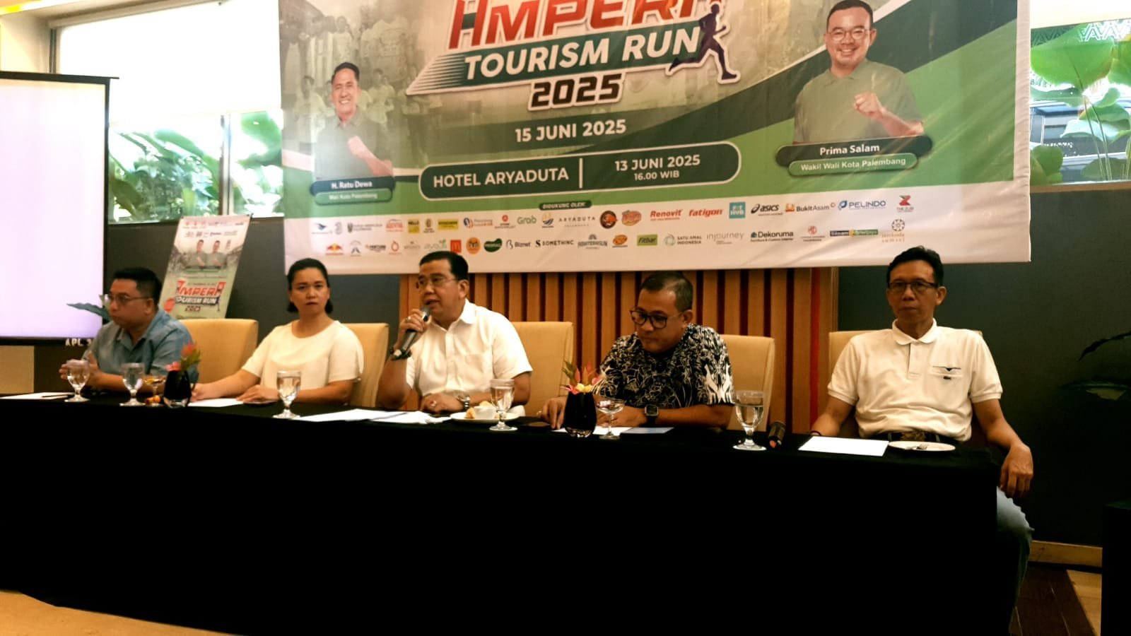 3.500 Pelari Ramaikan ATR 2025, Start dari Jembatan Ampera Menuju Heritage Kota