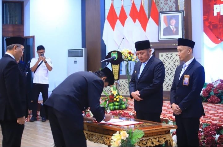 Supriyadi Resmi Dilantik sebagai Kepala BPKP Sumsel, Gubernur Deru Tekankan Sinergi Kawal Pembangunan