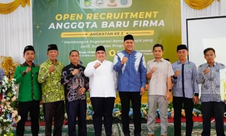 FIRMA Prabumulih Gelar Open Recruitment, Wakil Wali Kota Dukung Regenerasi Remaja Masjid