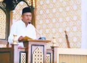 Wali Kota dan Wawako Prabumulih Laksanakan Salat Idul Adha 1446 H di Islamic Center