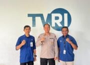 Perkuat Sinergi Media dan Kepolisian, Kabid Humas Polda Silaturahmi Dengan Kepala Stasiun TVRI Papua Barat