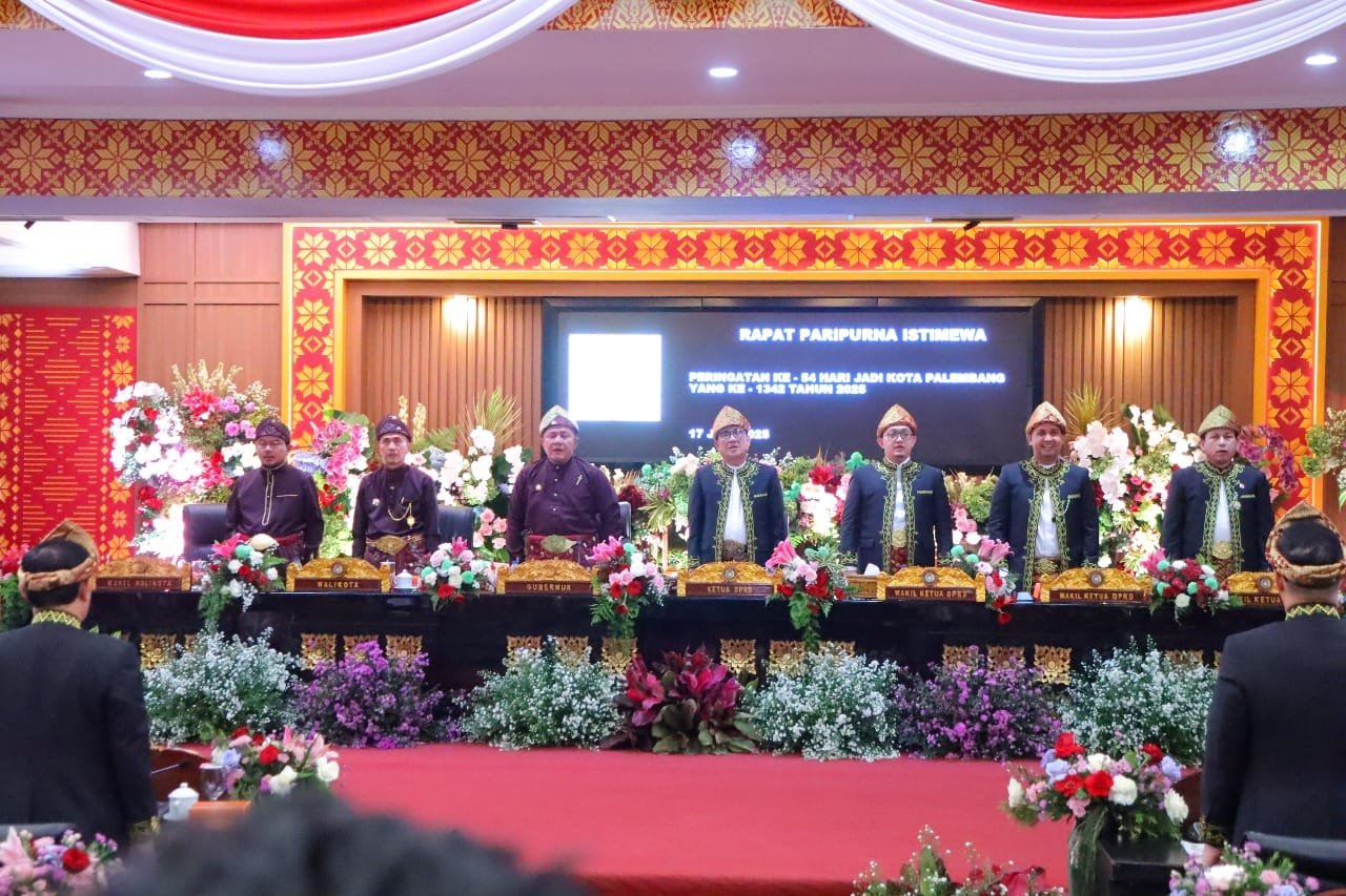 Palembang Rayakan HUT ke-1.342 dengan Segudang Prestasi dan Dukungan Rp50 Miliar dari Pemprov Sumsel