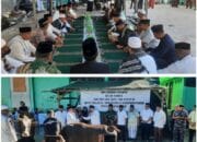 Bupati Fakfak Samaun Dahlan Wakili Presiden Prabowo Serahkan Hewan Kurban ke PHBI dan Pengurus Masjid Al-Munawarah