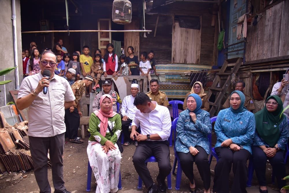 Ketua TP PKK Palembang Resmikan Rumah Layak Huni Program RDPS