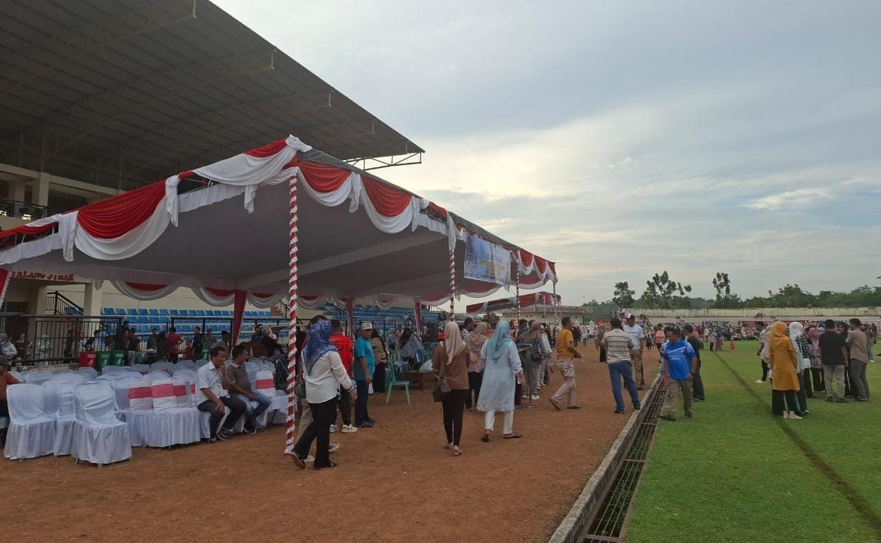 2.091 PHL Resmi Dilantik Jadi PPPK, Stadion Talang Jimar Catat Sejarah Pelantikan Terbesar di Prabumulih