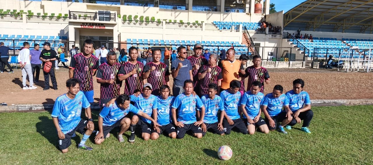 Seru dan Penuh Tawa, Laga Persahabatan Pemkot Prabumulih vs PWI Sukses Jalin Silaturahmi
