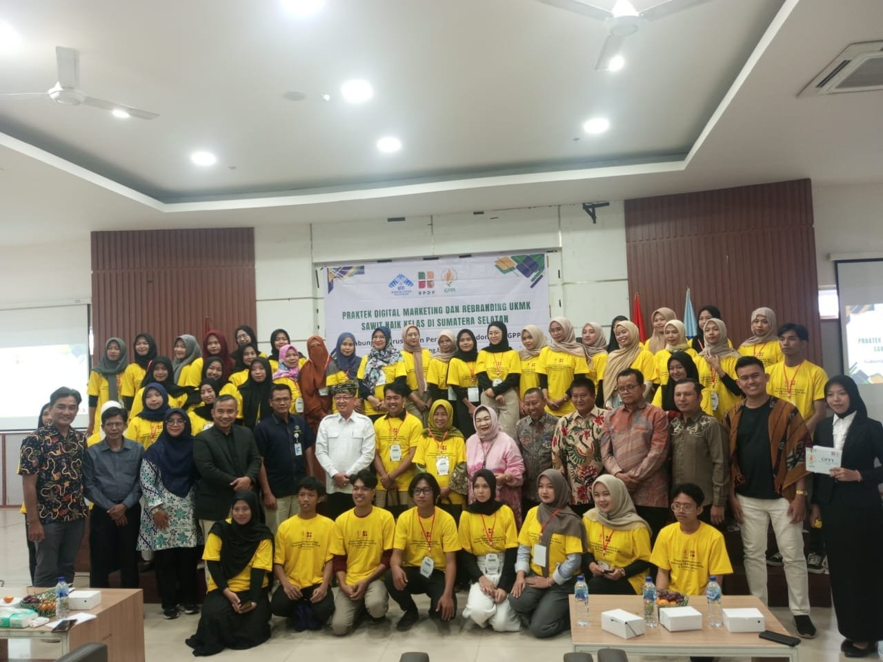 GPPI Didukung BPDP Gelar Praktek Digital Marketing dan Rebranding UKMK Sawit Naik Kelas di Sumatera Selatan