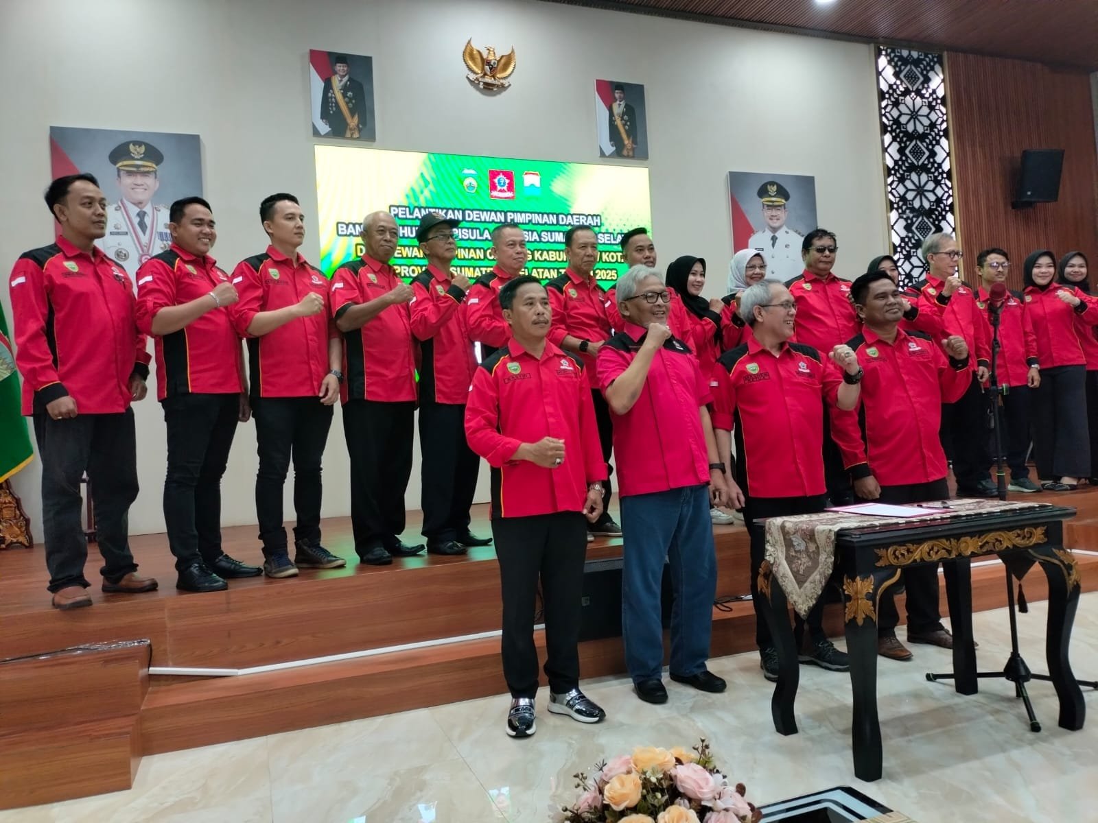 Masherdata Musai Resmi Nahkodai DPD BHTJ Sumsel 2025–2030, 14 DPC Sekaligus Dilantik Serentak