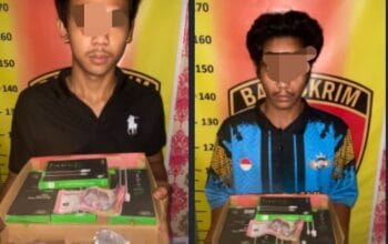 Ungkap Kasus Curat di Tanah Abang, Dua Pemuda Dicokok Polisi Bersama Puluhan Barang Bukti