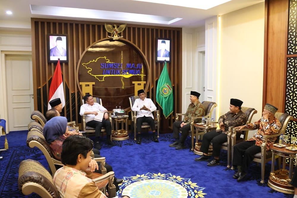Terima Kunjungan LDII, Gubernur Sumsel Dorong Dakwah Bangun Etos Kerja dan Karakter Bangsa