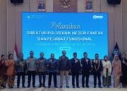 Bupati Samaun Hadiri Pelantikan Direktur Baru Polinef, Tegaskan Komitmen Peningkatan SDM di Fakfak