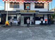 124 Personel Polres Dikerahkan Amankan Kunjungan Menteri Dikti Saintek RI di Kabupaten Fakfak