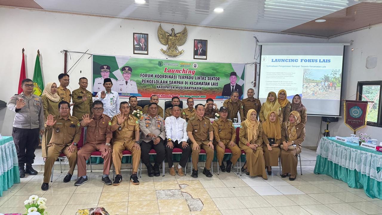 FOKUS LAIS Diresmikan, Sinergi Lintas Sektor Atasi Masalah Sampah di Kecamatan Lais