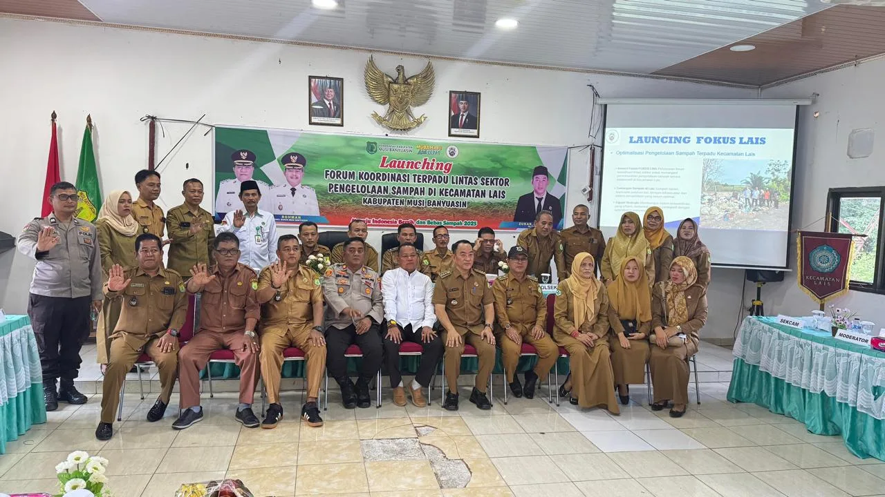 FOKUS LAIS Diresmikan, Sinergi Lintas Sektor Atasi Masalah Sampah di Kecamatan Lais