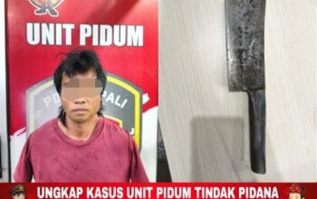 IRT Nyaris Dibacok Saat Tagih Utang di Pasar PALI, Pelaku Ditangkap Polisi