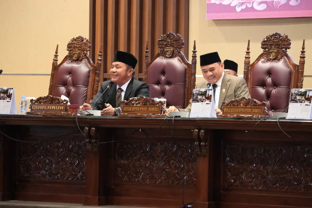 Gubernur Sumsel Sampaikan Raperda Perubahan APBD 2025, Fokus pada Pendidikan, Kesehatan, dan Infrastruktur