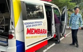 Ambulan Gratis Kini Hadir di Rumah Dinas Bupati Muara Enim, Bupati Edison: Silakan Pergunakan, Ini Gratis!