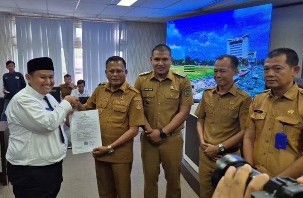 Sebanyak 68 CPNS Resmi Dilantik, Wako Arlan: Bekerjalah dengan Semangat!