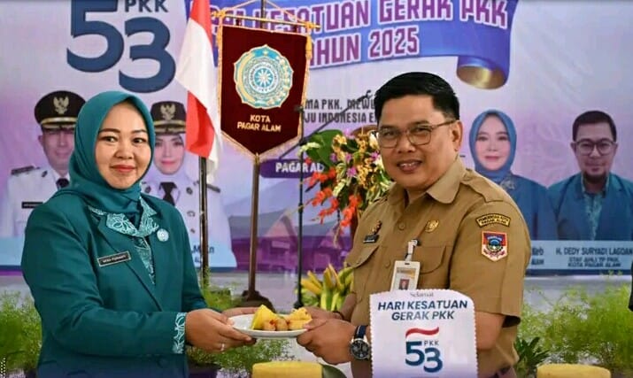 Peringati HKG PKK ke-53, TP PKK Pagar Alam Luncurkan Program PMT untuk Ibu dan Bayi