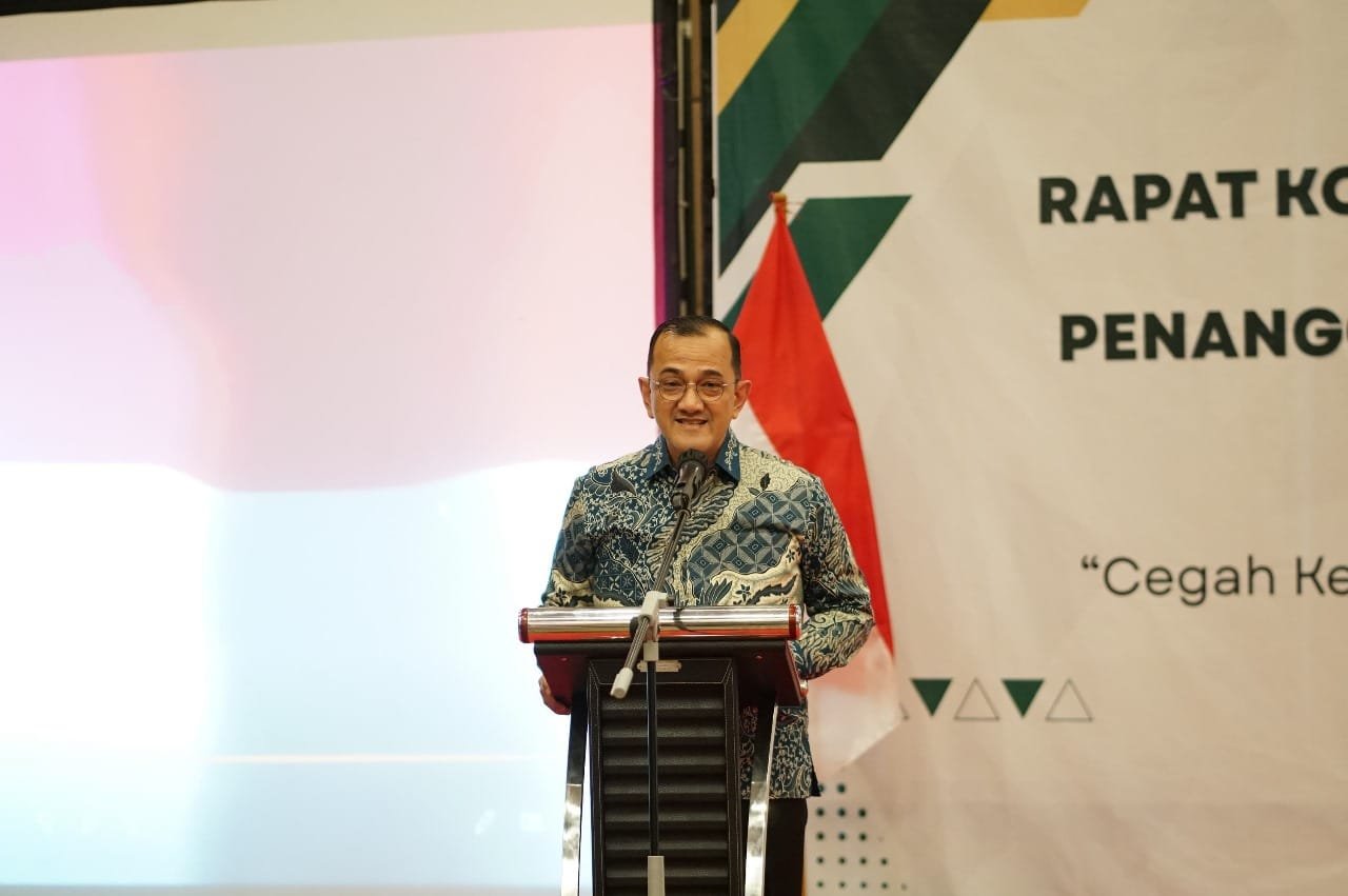 Sekda Sumsel Buka Rakor Penanggulangan Karhutla di Lahan Gambut