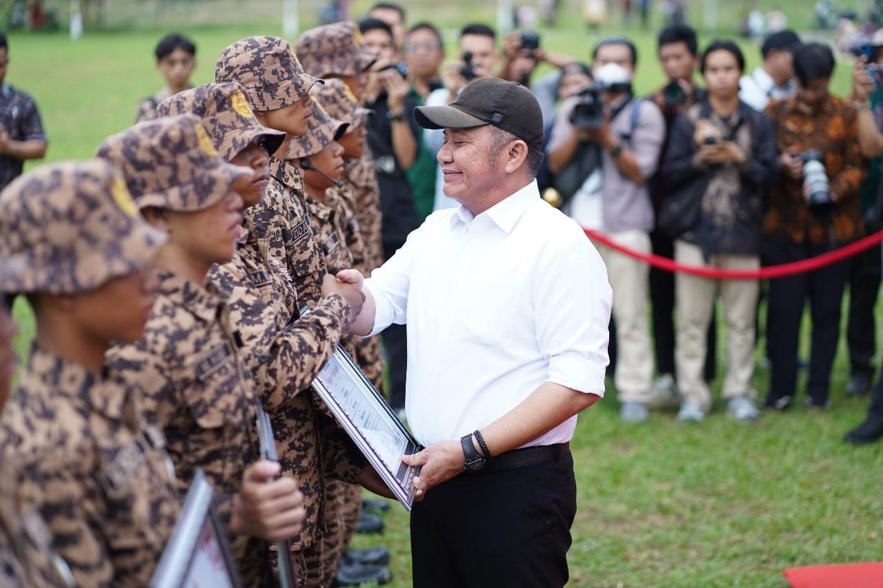 Retret Laskar Pandu Satria Ditutup, Herman Deru: Ini Bukti Anak Muda Sumsel Siap Jadi Pemimpin