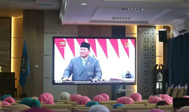 Wali Kota Pagar Alam Hadiri Rapat Paripurna Istimewa, Simak Pidato Kenegaraan Presiden Prabowo