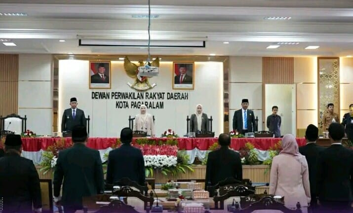 Wali Kota Pagar Alam Sampaikan Nota Pengantar KUA/PPAS 2026 di Rapat Paripurna DPRD