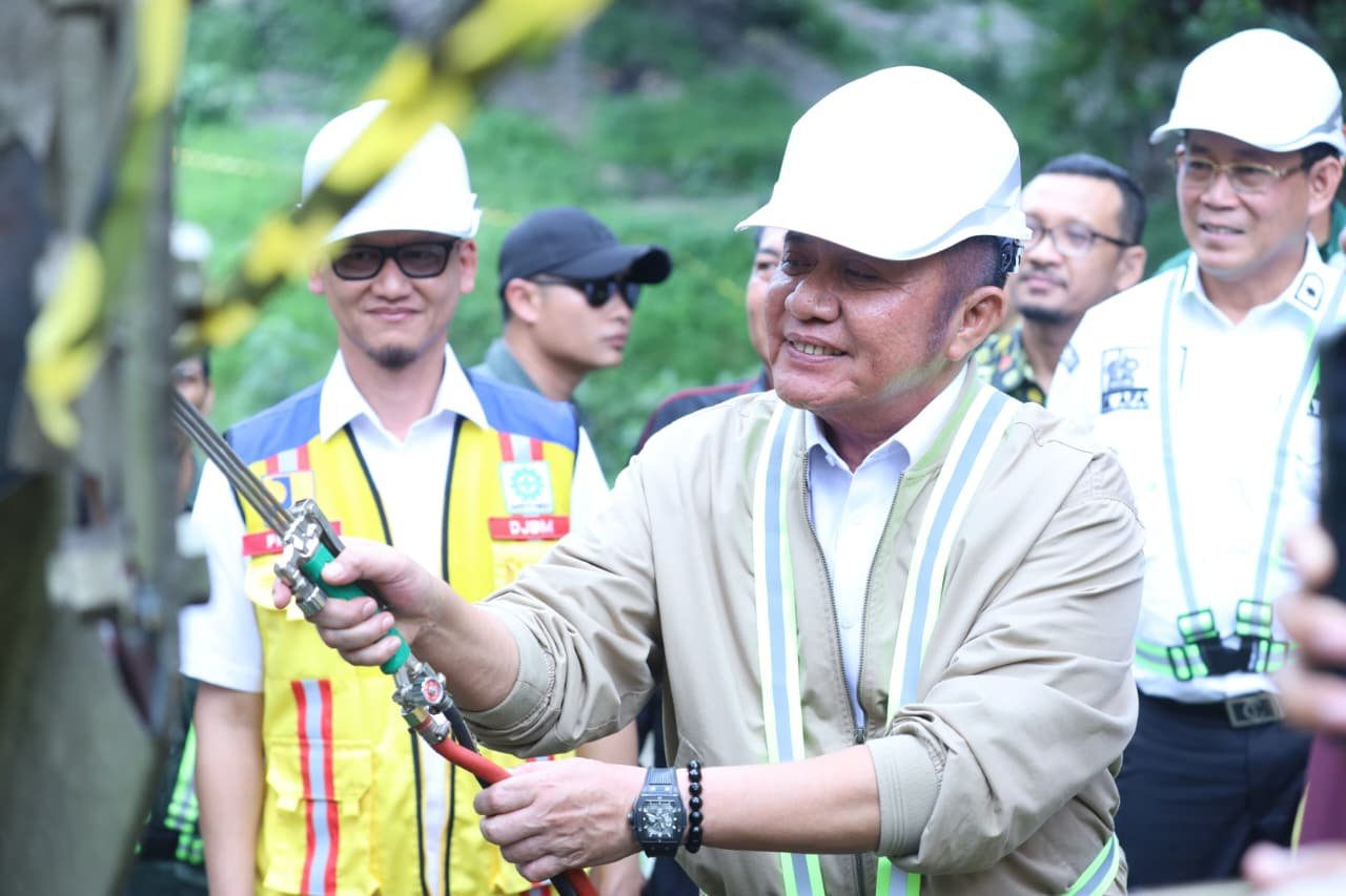 Herman Deru Bersinergi dengan Dunia Usaha, Bangun Kembali Jembatan Muara Lawai Senilai Rp20 Miliar