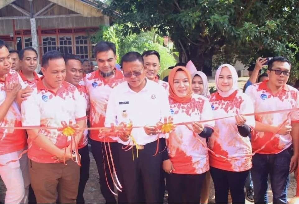 Wali Kota Prabumulih Resmikan Menara BTS 4G di Desa Sinar Rambang